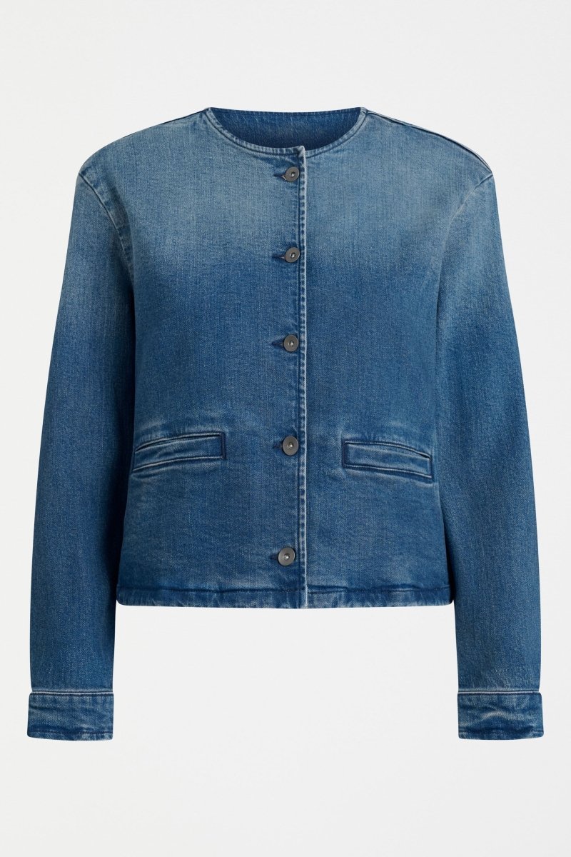 Borse Jacket Jackets - ELK | MID BLUE DENIM