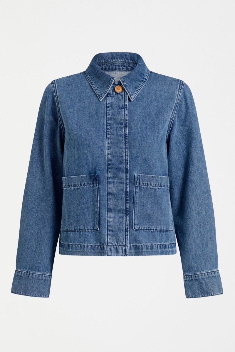 Marn Denim Jacket Jackets - ELK | DARK BLUE WASH